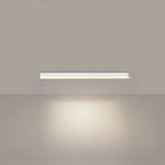 LED Flush Mount Fixture 24 Inch Aluminum Contemporary Overhead Light for Kitchen Dining Room Hallway Office Bedroom Energy-Saving Integrated