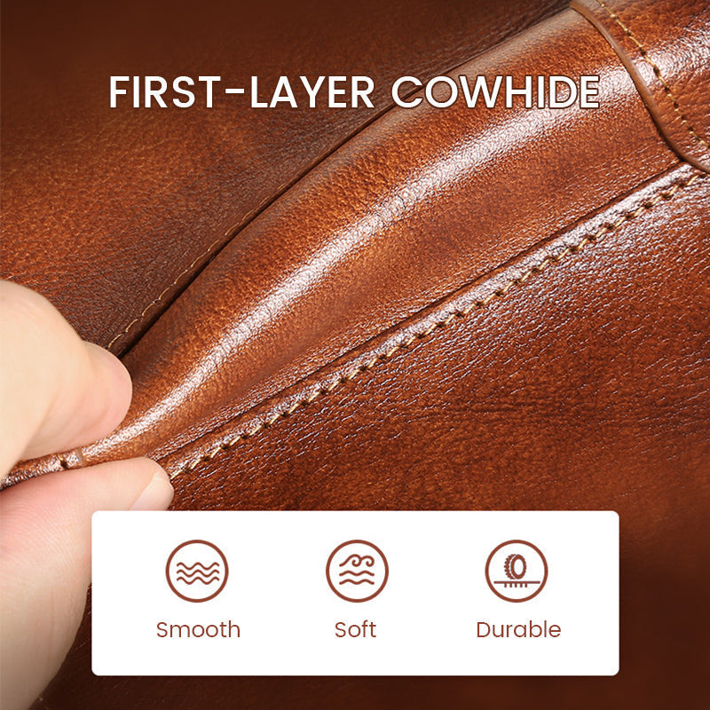 Dotisk Stylish Slim RFID Blocking Wallet for Men with Premium Leather Finish | Minimalist Design for Everyday Use