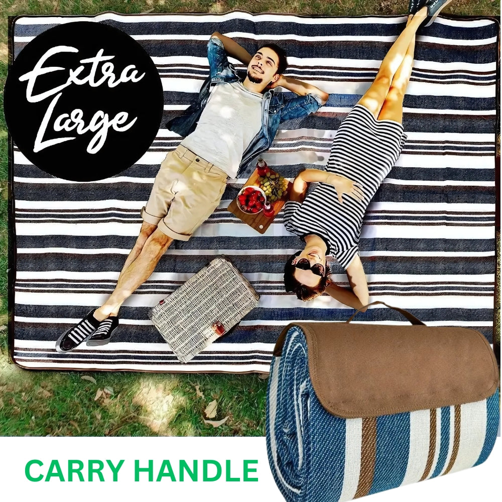 TerraFold Mat - Picnic Mat - Foldable Style - Water-Resistant Outdoor Comfort