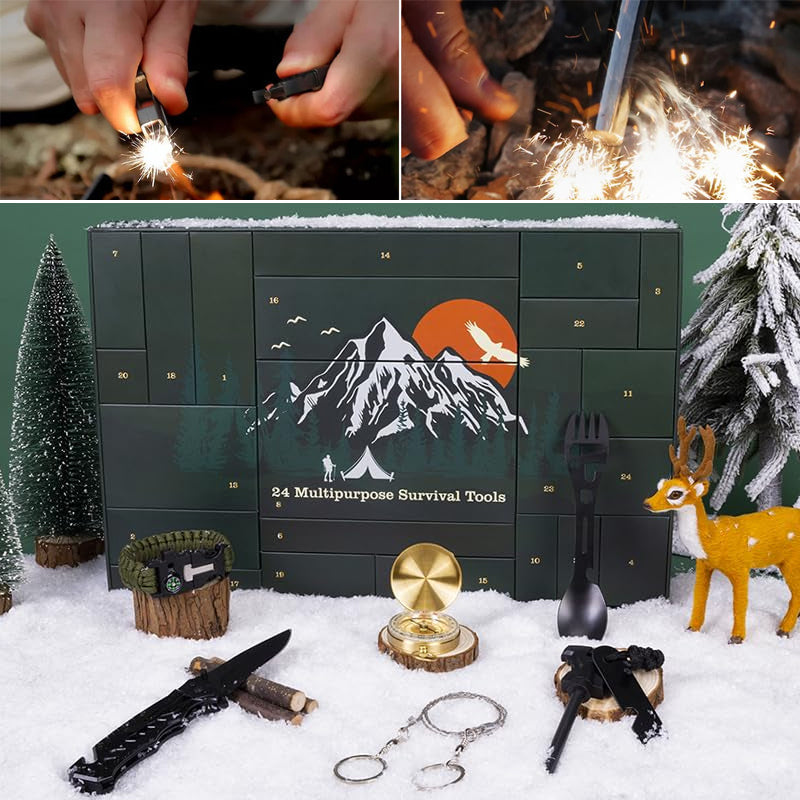 Survival Advent Calendar- 24 Days of Outdoor Gear & Tools