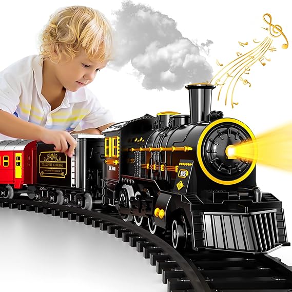 Fun Electric Toy Train Set for Children - Dotisk