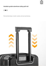 TravelMate | Hard Shell Carry-On Suitcase with USB Charging & Cup Holder | TSA Approved for Secure Travel