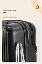 TravelMate | Hard Shell Carry-On Suitcase with USB Charging & Cup Holder | TSA Approved for Secure Travel
