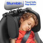Dotisk Travel Comfort | Adjustable Car Neck Pillow with Side Support | Enhanced Stability for Relaxed Journeys