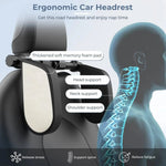 Dotisk Travel Comfort | Adjustable Car Neck Pillow with Side Support | Enhanced Stability for Relaxed Journeys
