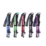 Lightweight Collapsible Hiking Sticks for Outdoor Trekking - Dotisk