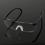 Magnifying Reading Glasses 250% Zoom Hands-Free Vision Aid for Needlework Crafts Repairs Hobbies Over Prescription Eyewear Unisex