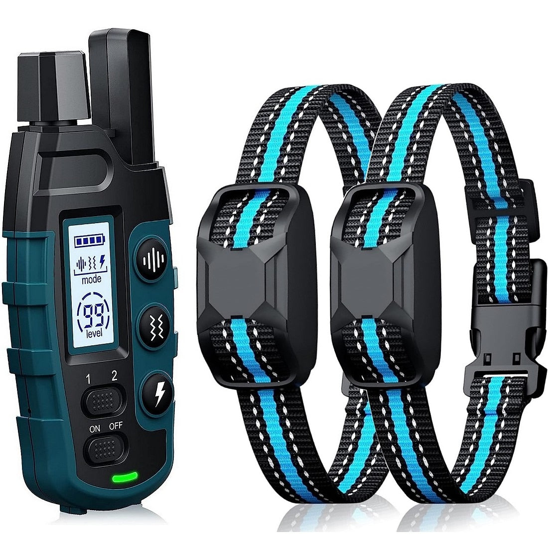 Ultimate Dog Training Collar | 1000m Remote E-Collar with Waterproof Design | Adjustable Settings for Effective Behavior Modification