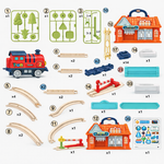 Portable Train Rail Set