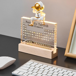 Illuminated Chemistry Display with 83 Authentic Element Specimens | Educational Desk Decor Acrylic Periodic Table Light for Science Lovers