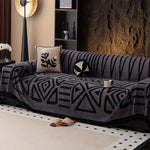 Urban Maze Sofa Cover - Premium Microfiber, Pet-Friendly Design