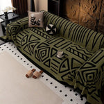 Urban Maze Sofa Cover - Premium Microfiber, Pet-Friendly Design