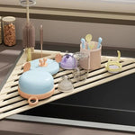 DRYFLOW – Foldable Over Sink Drain Rack