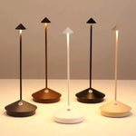 Outdoor LED Lamp, Rechargeable Cordless Lamp, Dimmable Touch Lamp for Indoor and Outdoor Use, Portable Lighting