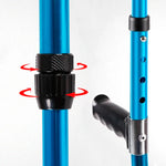 Versatile Mobility Aid | Adjustable Height with Lightweight Design | Compact and Durable for Enhanced Independence