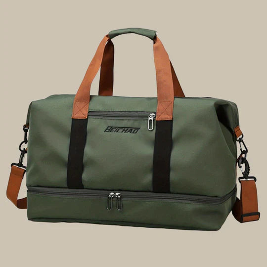 Dotisk Versatile Travel Duffel Bag with Multiple Pockets for Organized Storage | Durable Fabric for Gym and Weekend Getaways