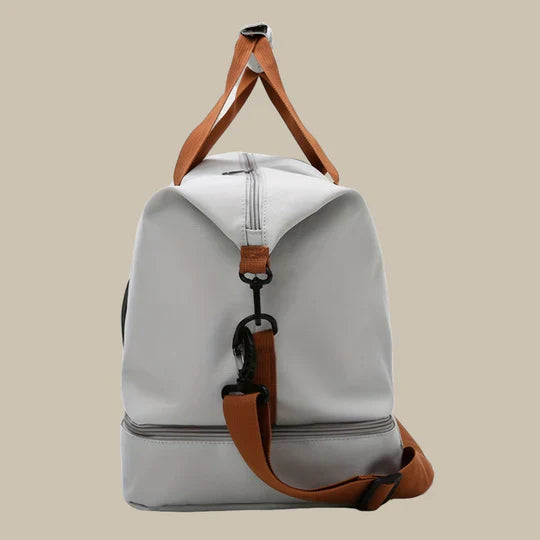 Dotisk Versatile Travel Duffel Bag with Multiple Pockets for Organized Storage | Durable Fabric for Gym and Weekend Getaways