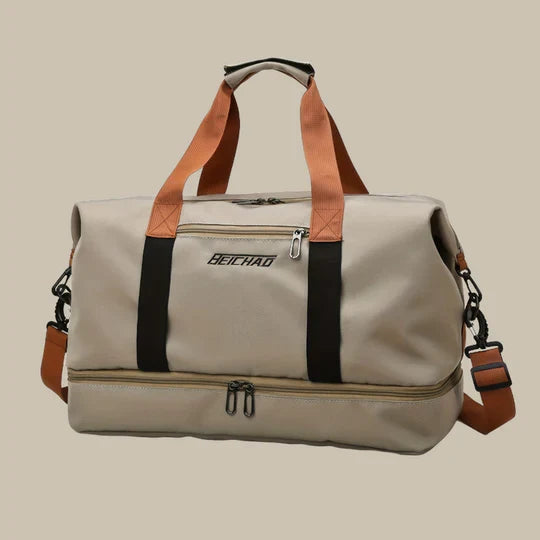 Dotisk Versatile Travel Duffel Bag with Multiple Pockets for Organized Storage | Durable Fabric for Gym and Weekend Getaways