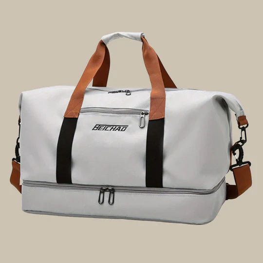 Dotisk Versatile Travel Duffel Bag with Multiple Pockets for Organized Storage | Durable Fabric for Gym and Weekend Getaways