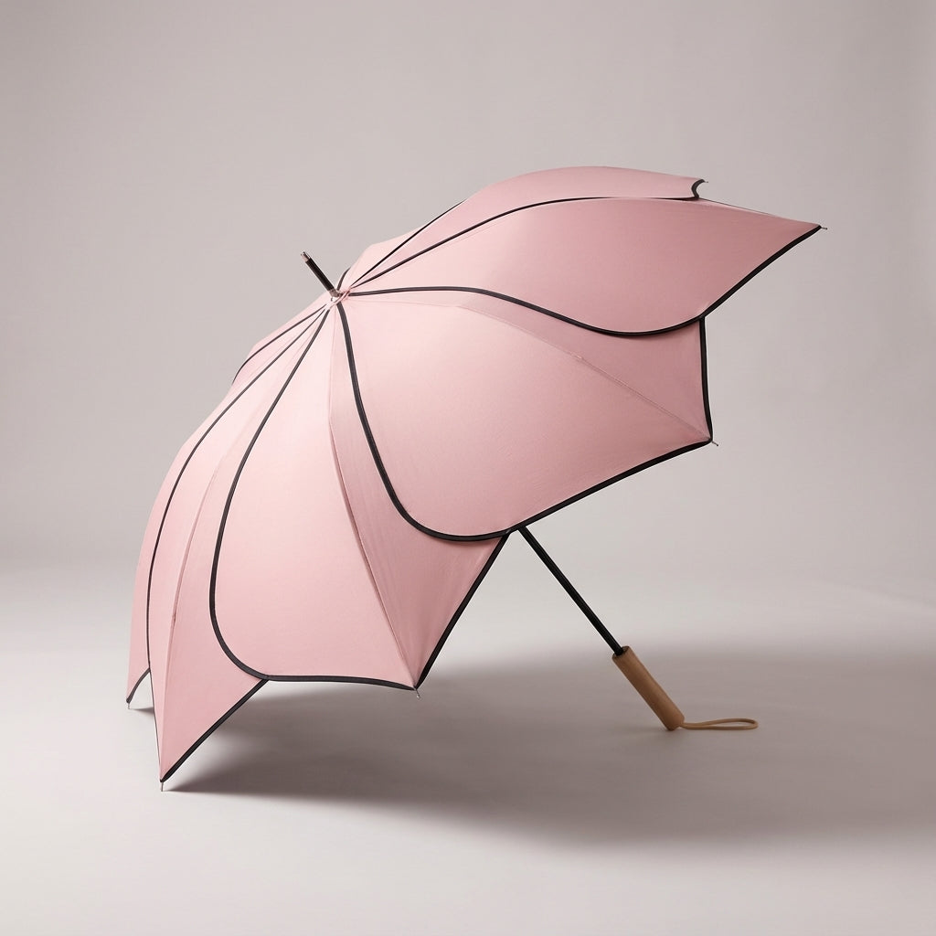 Ladies' umbrella with floral motif