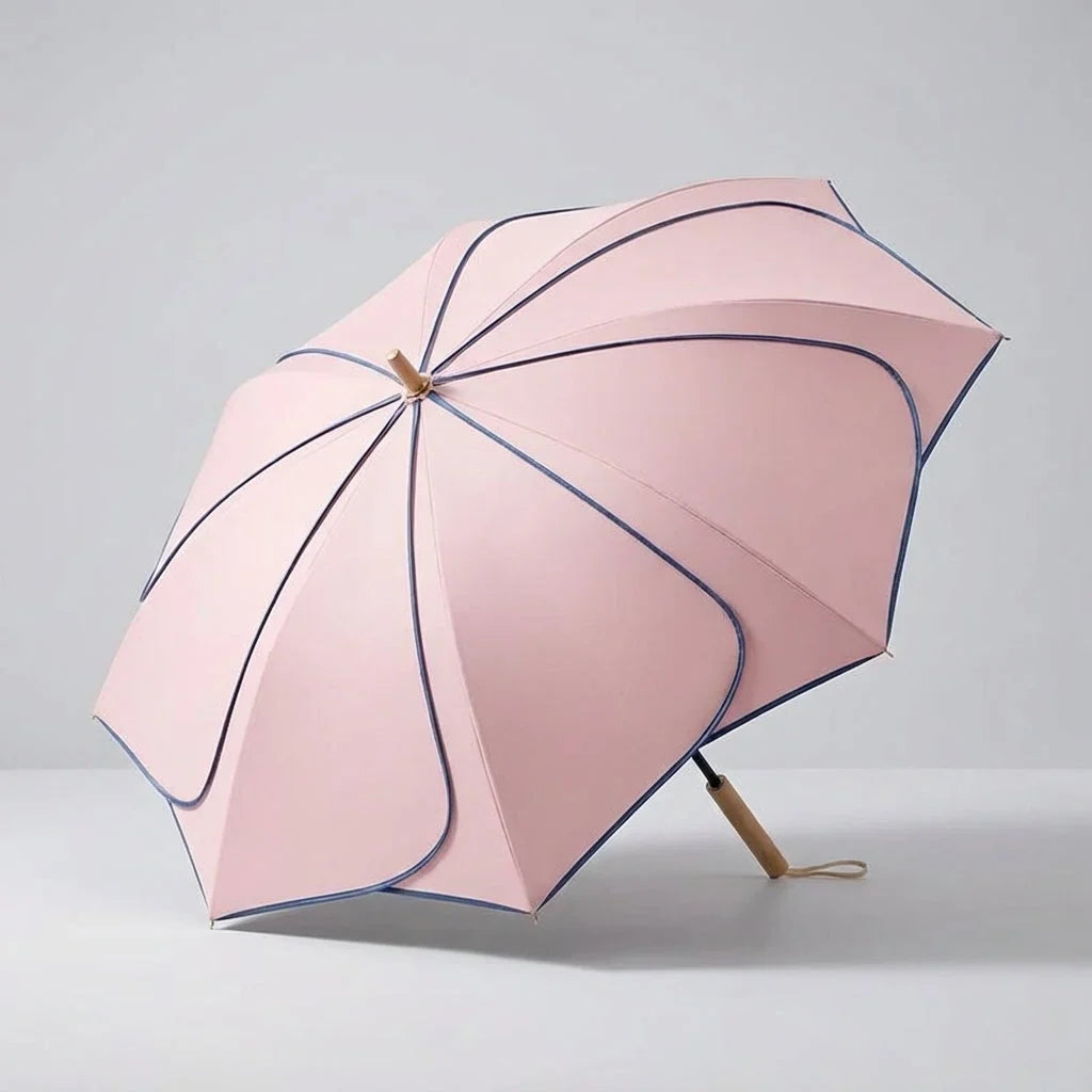 Ladies' umbrella with floral motif
