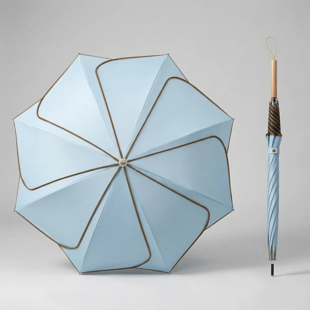 Ladies' umbrella with floral motif