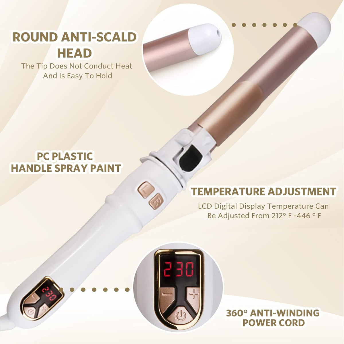 Easy Curl Hair Styler and Dryer for Home Use