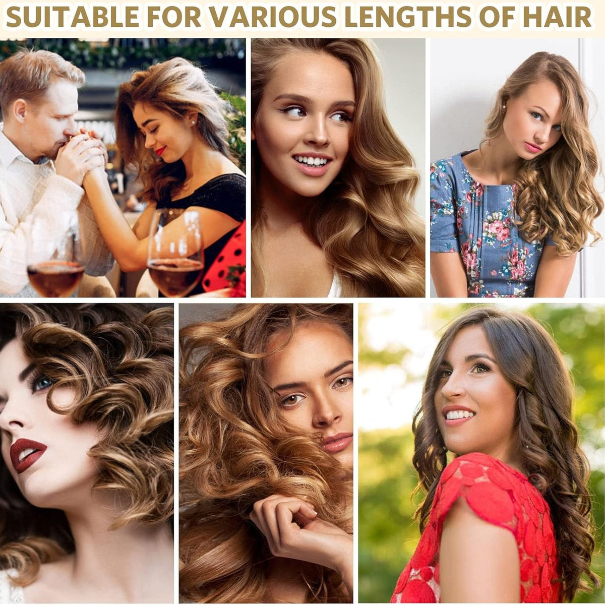 Easy Curl Hair Styler and Dryer for Home Use