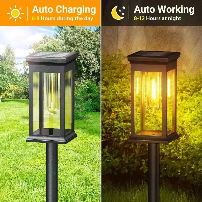 Waterproof Solar Garden Pathway Lights