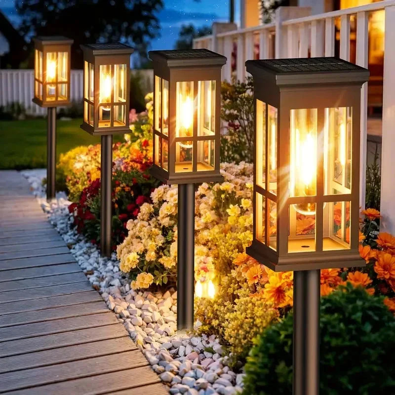 Waterproof Solar Garden Pathway Lights