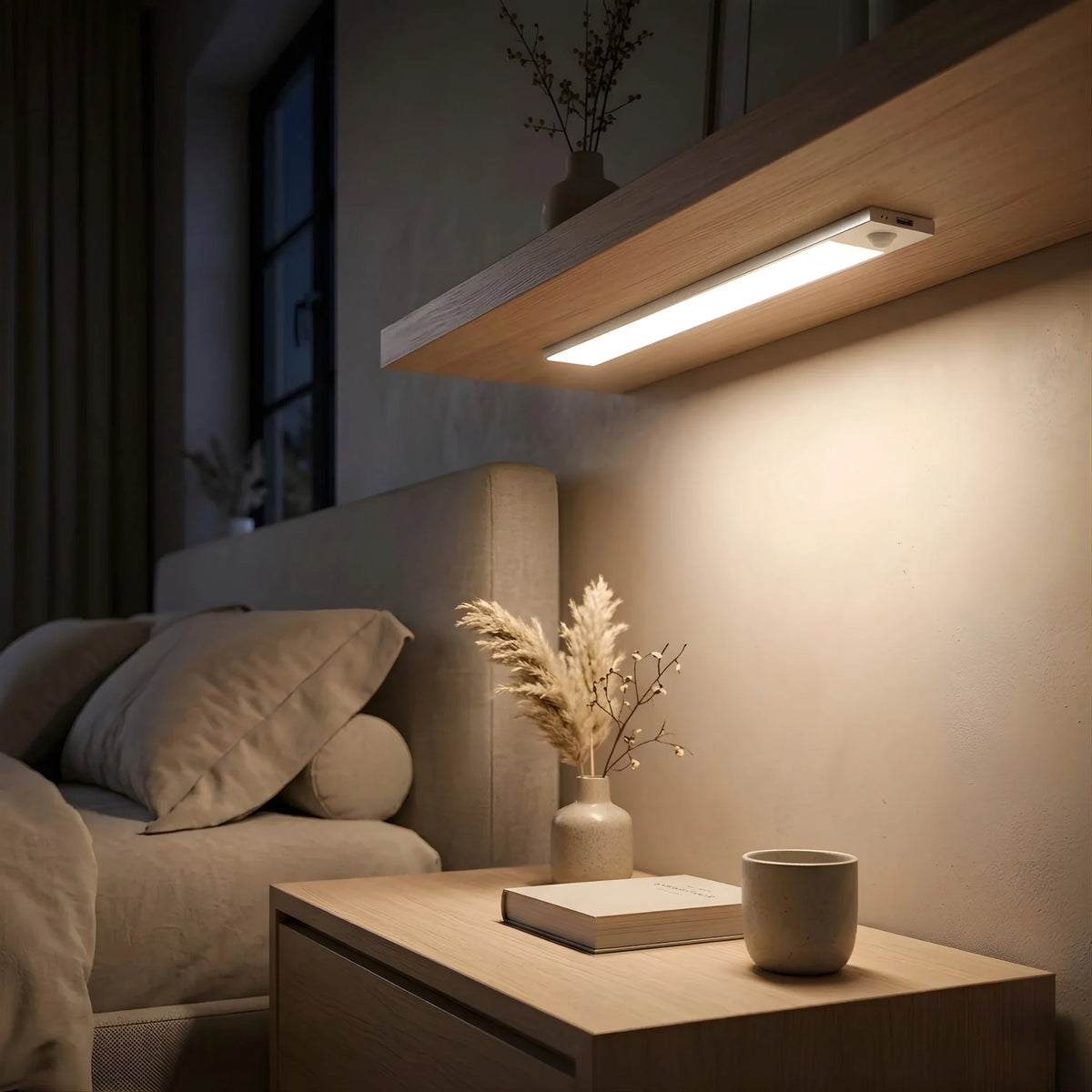 Cordless LED Under Cabinet Light with Motion Sensor