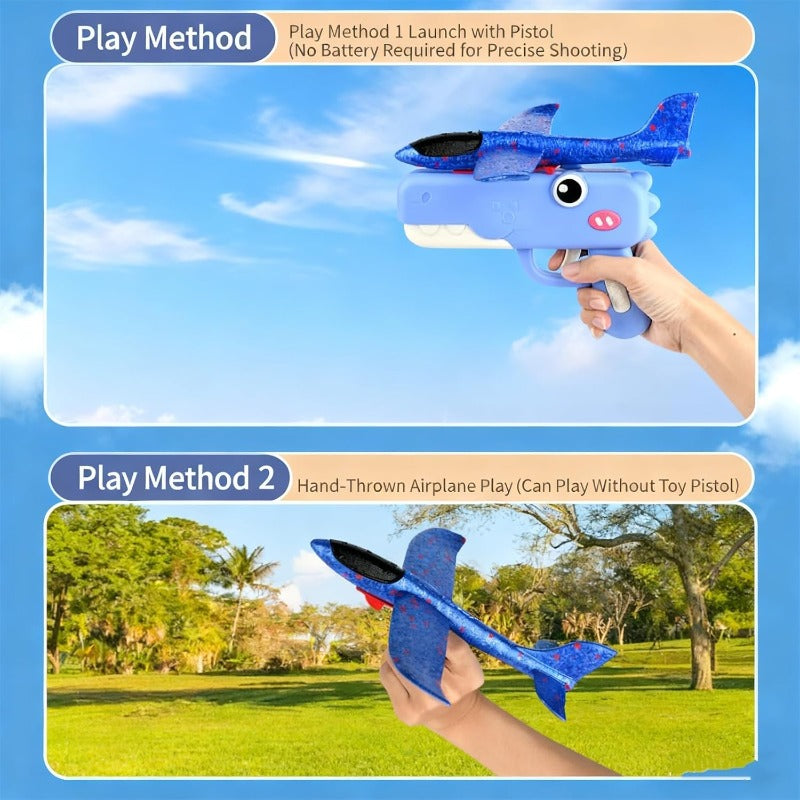 Fun Flying Dino Toy Launcher