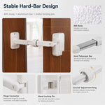 Dotisk Adjustable Pet Door Latch for Litter Rooms - Let Cats In & Help Keep Dogs Out
