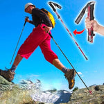 Lightweight Collapsible Hiking Sticks for Outdoor Trekking