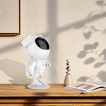 Astronaut Star Projector LED Night Light with Remote Control 8 Color Modes Rotating Head USB Powered for Bedroom Nursery Space Decor Kids Te