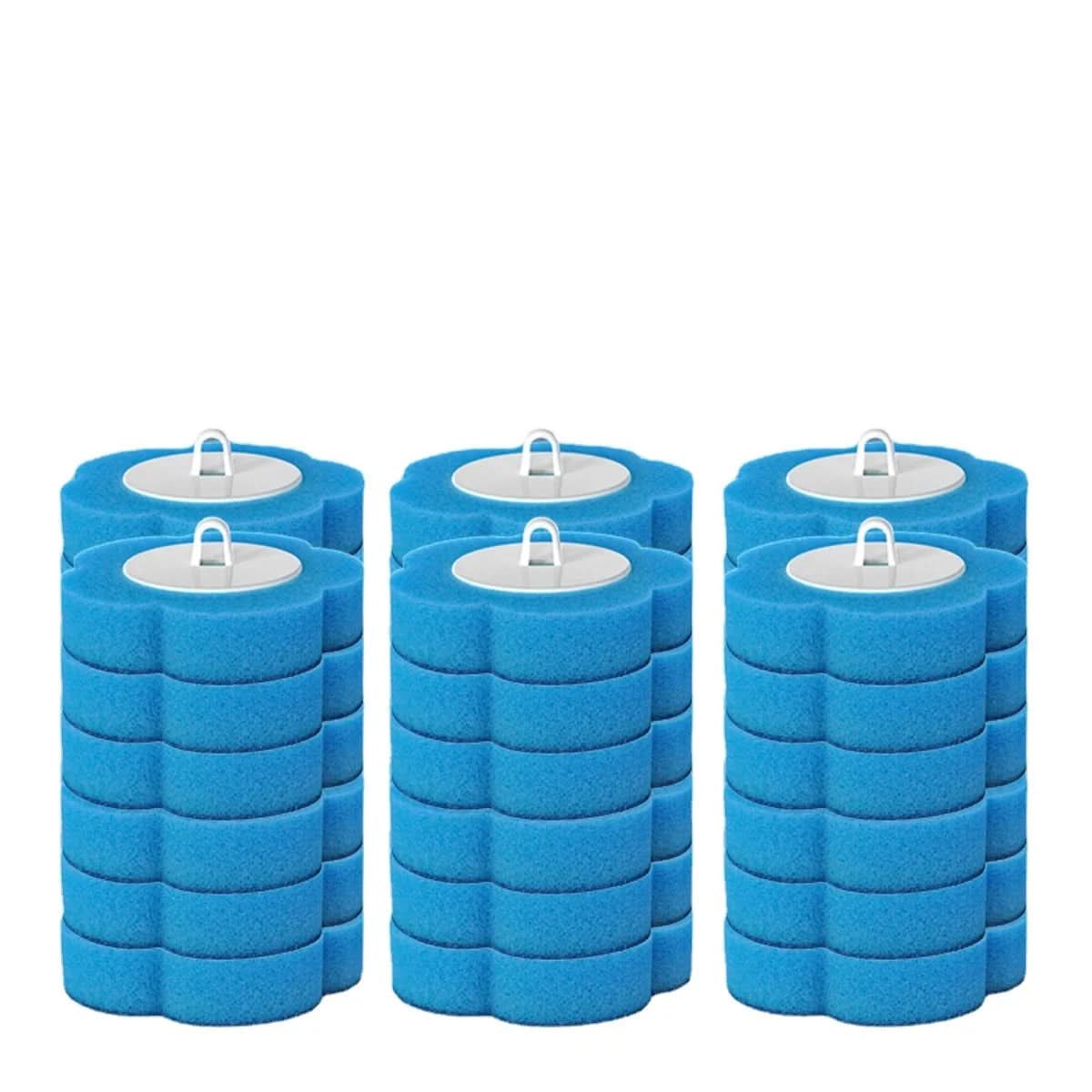 CLEANOVA – Disposable Toilet Brush Set with Replaceable Heads