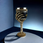 SkullSip™ - Gothic Skeleton Goblet