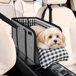 Dotisk Safety Belt & Soft Cushion Dog Car Seat (Console Booster)