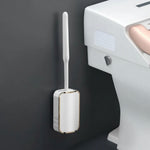 LUXCLEANSE – Wall Mounted Quick Dry Toilet Brush Set