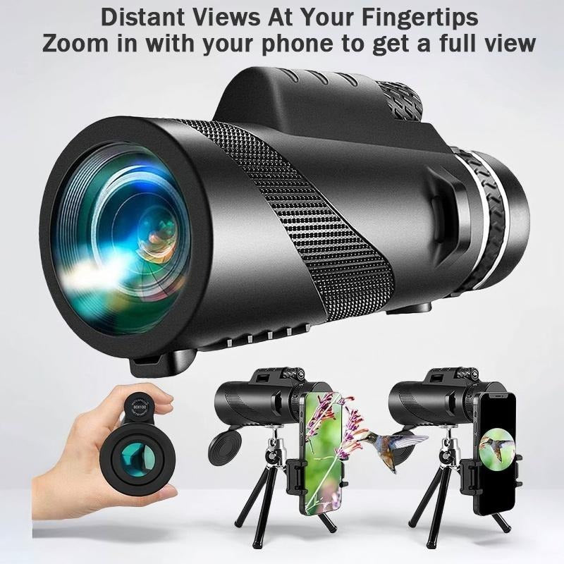 Powerful Portable Zoom Monocular Telescope - Dotisk