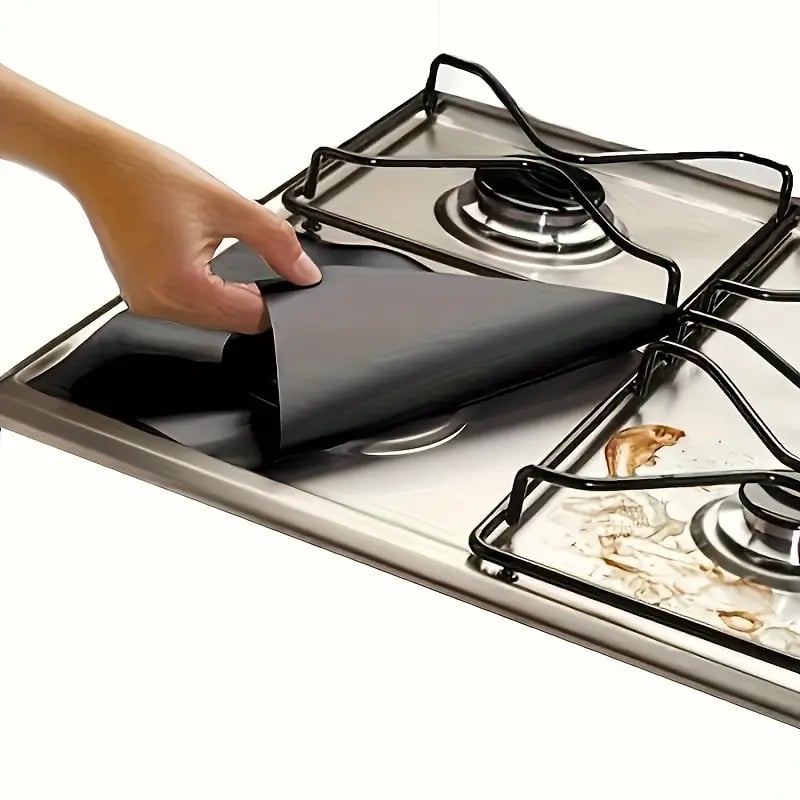 Non stick gas stove burner covers