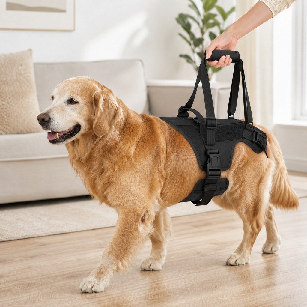 Dotisk Full-Body Dog Lift Support Harness for Stairs, Cars & Limited Mobility