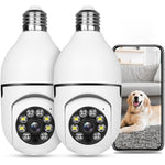 HD WiFi Security Light Bulb Camera