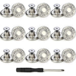 Easy Fit Denim Jeans Button Replacement Set