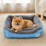 Dotisk Warm Plush & Washable Dog Bed