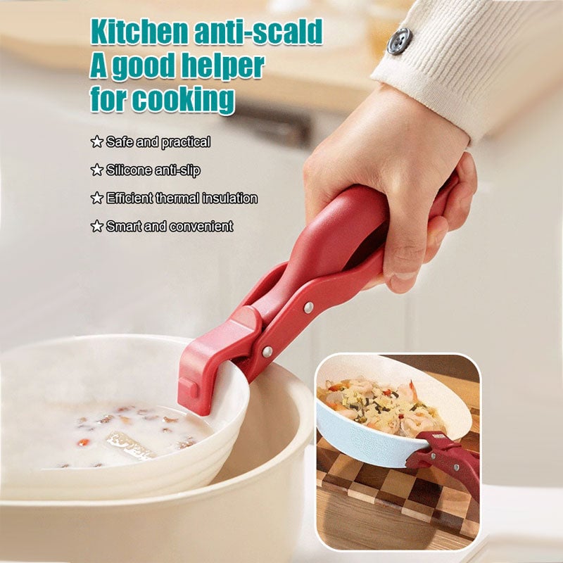 Heat Resistant Kitchen Bowl Clip Holder - Dotisk