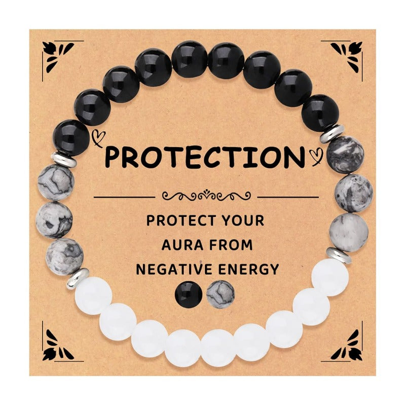 Luxury Protection Stone Bracelet Aventurine Tiger Eye