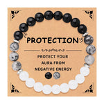 Luxury Protection Stone Bracelet Aventurine Tiger Eye