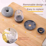 Powerful Kitchen Scrubber with Soap Dispenser