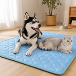 Dotisk Ice Silk Cooling & Breathable Pet Mat (Machine Washable)